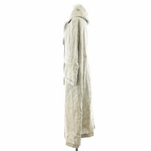 HERNO コート リネン 40 グレー PA0039D