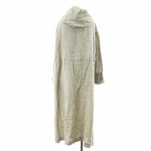 HERNO コート リネン 40 グレー PA0039D
