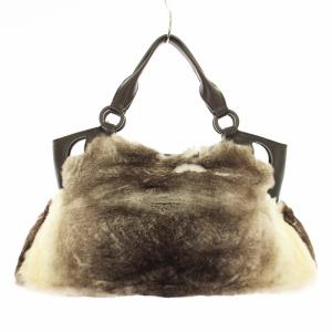 Cartier マルチェロ ドゥ カルティエSM L1000932 ハンドバッグ ラビットファー