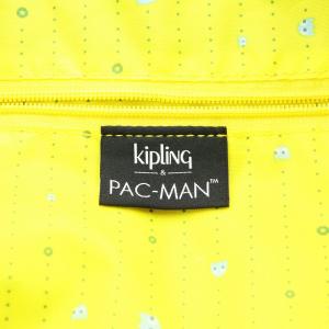 KIPLING ×Pac-Man ボストンバッグ グレー