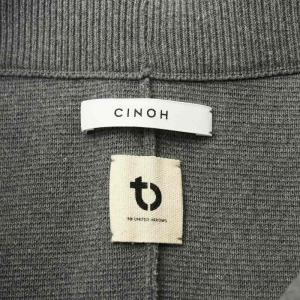 CINOH ニットスカート タイトスカート ロング丈 F グレー 22WSK500 /AN31