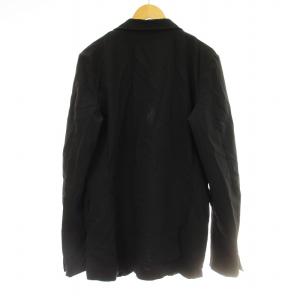 BLACK COMME des GARCONS AD2015 1Q-J007 テーラードジャケット 製品染め パッカリング XL ブラック