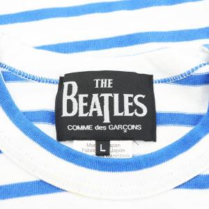 COMME des GARCONS × ザビートルズ THE BEATLES AD2020 Stripe Long Sleeve T-Shirt