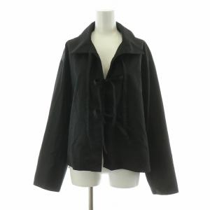 24AW リボンシャツ ブラウス 長袖 F ブラック GAH-24030 /NQ