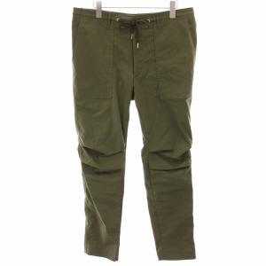 ワークパンツ スリム ストレッチ 4 カーキ /DK