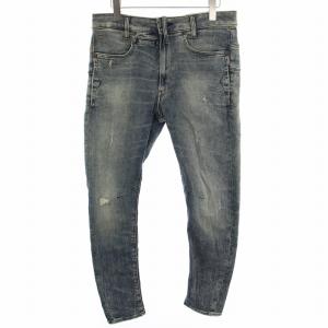 D-STAQ 3D SUPER SLIM デニムパンツ ジーンズ ストレッチ W29L30 青 ブルー