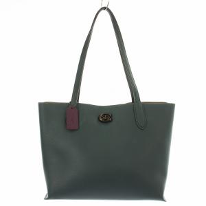 ウィロウ トート ウィズ シグネチャー キャンバス インテリア C0690 トートバッグ レザー チャーム