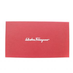Salvatore Ferragamo ガンチーニ 長財布 二つ折り レザー ピンク /G