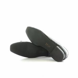 DIANA パンプス フラット リボン スクエアトゥ 22.5cm ブラック KW41373 /NQ