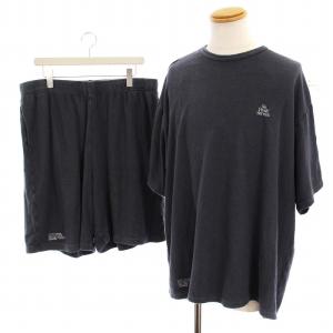 UTILITY PILE SET-UP パイル地 セットアップ 上下 半袖 Tシャツ カットソー ショートパンツ