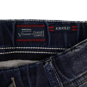 DIESEL KROOLEY-NE デニムパンツ ジーンズ ジップフライ USED加工 28 インディゴ /BM