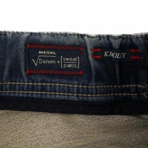 DIESEL KROOLEY-NE デニムパンツ ジーンズ ジップフライ USED加工 28 インディゴ /BM