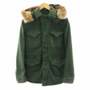 × レオン LEON M-43 モッズコート ミリタリージャケット コットン アウター IV カーキ MRB052