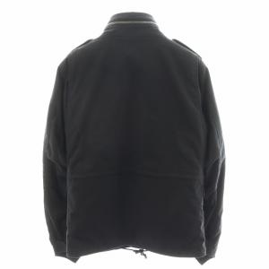 junhashimoto STEIFF M-65 ミリタリージャケット ライナー付き アウター 4 黒 ブラック 1041720004