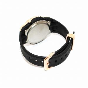 CASIO BABY-G 腕時計 ソーラー アナデジ ブラック ピンクゴールドカラー MSG-W600G /KH