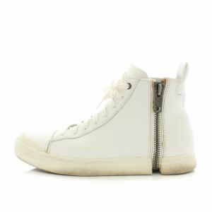 S-NENTISH スニーカー ハイカット 靴 シューズ US8.5 26.5cm 白 ホワイト /DK