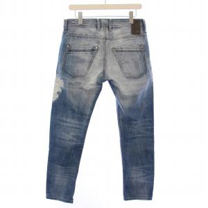 DIESEL KRAYVER デニムパンツ ジーンズ ジップフライ USED加工 W29L30 インディゴ /BM
