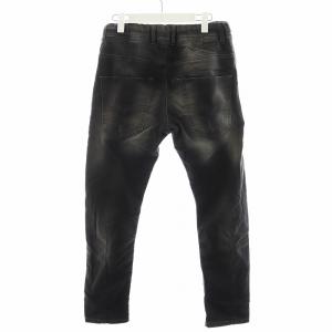 DIESEL KROOLEY-NE デニムパンツ ジーンズ ジーパン ダメージ加工 30 黒 ブラック /AN40