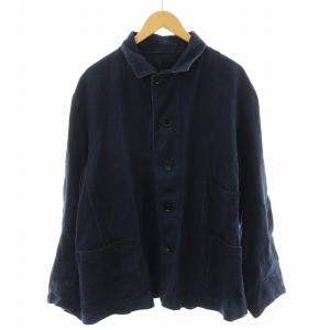 リネンヘリンボーンの908オーシャンオール カバーオール 4 ネイビー 80210061