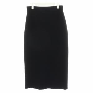 24AW RAVEL DARLENE タイトスカート ニットスカート ロング丈 40 黒 ブラック 4407712