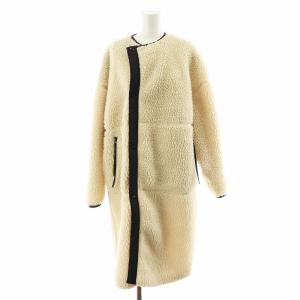 FAUX SHEARLING COAT ボア 1 アイボリー