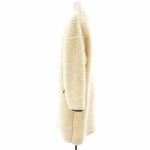 HYKE FAUX SHEARLING COAT ボア 1 アイボリー