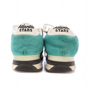 Atlantic Stars ローカットスニーカー シューズ スエード 切替 星 スター 39 黒 ブラック /BB