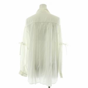 Diagram ドロストスリーブシャツブラウス シャツ 長袖 36 ホワイト 0322141036 /NQ