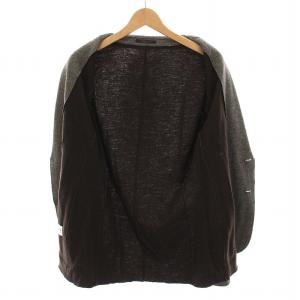 ARMANI COLLEZIONI テーラードジャケット 2B アウター ブラウン グレー /YM