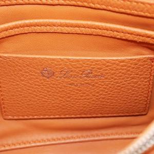 Loro Piana ハンドバッグ ショルダーバッグ 2way レザー オレンジ