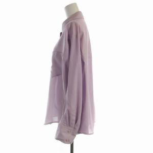 Diagram GRACE CONTINENTAL 23SS イレギュラードルマンシャツ ブラウス 長袖 36 紫 パープル 03231 41262-00