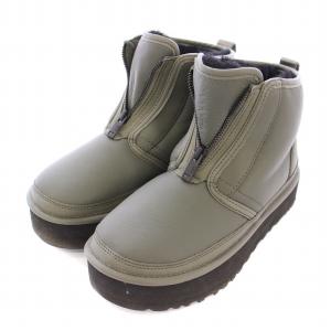 UGG australia neumel platform zip ニューメルプラットフォームジップブーツ ショートブーツ 厚底 ロゴ