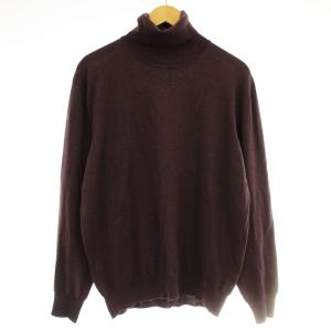タートルネック ニット TK-6297 ウール セーター 長袖 52 ワイン /G