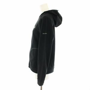 BURBERRY GOLF ゴルフウェア 2wayコットンパーカー ジップアップパーカー ベスト ロゴ刺繍 M 黒 ブラック BGV46-562-09