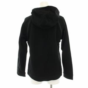 BURBERRY GOLF ゴルフウェア 2wayコットンパーカー ジップアップパーカー ベスト ロゴ刺繍 M 黒 ブラック BGV46-562-09