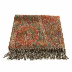 ストール ペイズリー ブラウン FGV1001318 /NQ