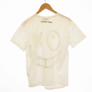 Maison Kitsuné Tシャツ カットソー 半袖 S 白 ホワイト /EE