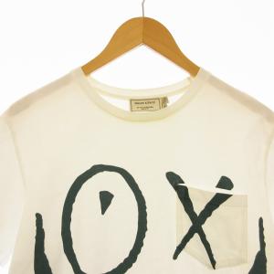 Maison Kitsuné Tシャツ カットソー 半袖 S 白 ホワイト /EE
