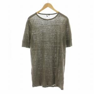 Tシャツ カットソー 無地 半袖 S ブラウン J609B123 /NQ