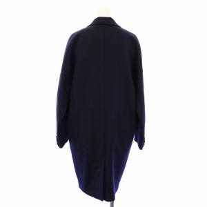 LE CIEL BLEU 16S69002 チェスターコート ロング 中綿ライナー ウール混 F 紺 ネイビー /KU