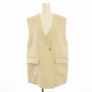 ベスト ジレ シングル ベージュ 1522-270-2873 /EE