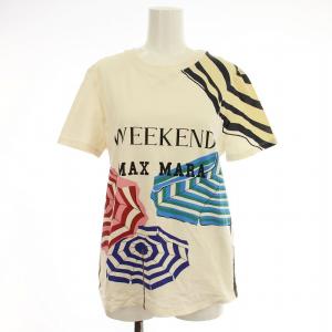 Tシャツ 半袖 2359710631 ロゴ 傘 XS アイボリー /G