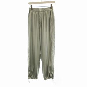 カレンダーイージーパンツ サテン フルレングス S シルバー色 1614-199-6340 /RO