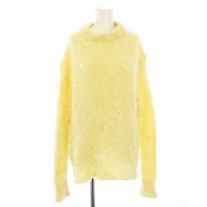 21AW Kid Mohair Fur Pullover BA01-TG11 ニット 長袖 モヘヤ F