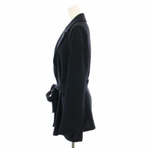 theory luxe アデューメーガンズ ADIEU MEAGHAN.S チェスターコート アウター ミドル リボンベルト 38