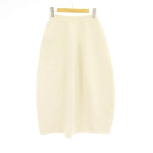コクーンニットスカート スカート ロング 1 白 14109-6092 /MM