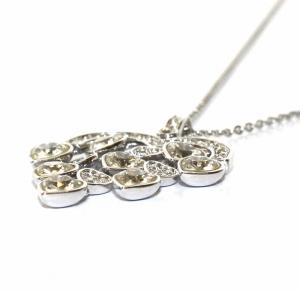 SWAROVSKI ネックレス ペンダント ハート クリスタル シルバーカラー /DK