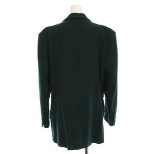 burberrys ダブル テーラードジャケット 金ボタン ヴィンテージ グリーン