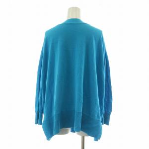 Spick&Span 23SS ICECOTTON 2wayオーバーサイズカーディガン ニット 長袖 F ライトブルー 23080200940010
