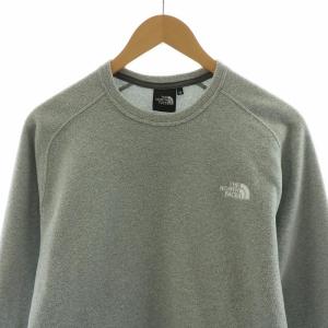 THE NORTH FACE Micro Fleece Crew スウェット トレーナー フリース プルオーバー 長袖 M グレー NL72231